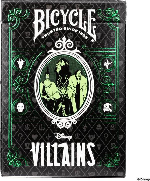 Immagine prodotto Bicycle Disney - I cattivi verdi (Tedesco)