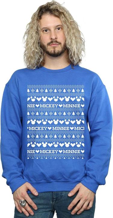 Produktbild Disney Mickey And Minnie Christmas Fair Isle Sweatshirt (S)
