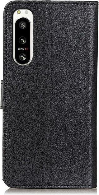 Actual product image MU Classic Litchi Leather Bookcover Series (Sony Xperia 5 IV)