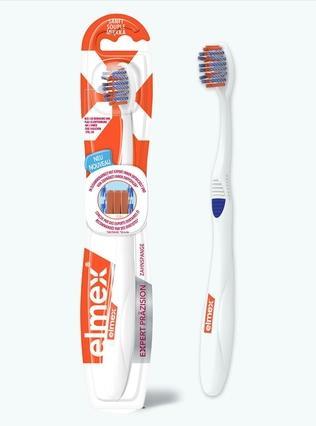 Image du produit Elmex Brosse à dents manuelle Expert Précision Ortho (Souple, 1 x)