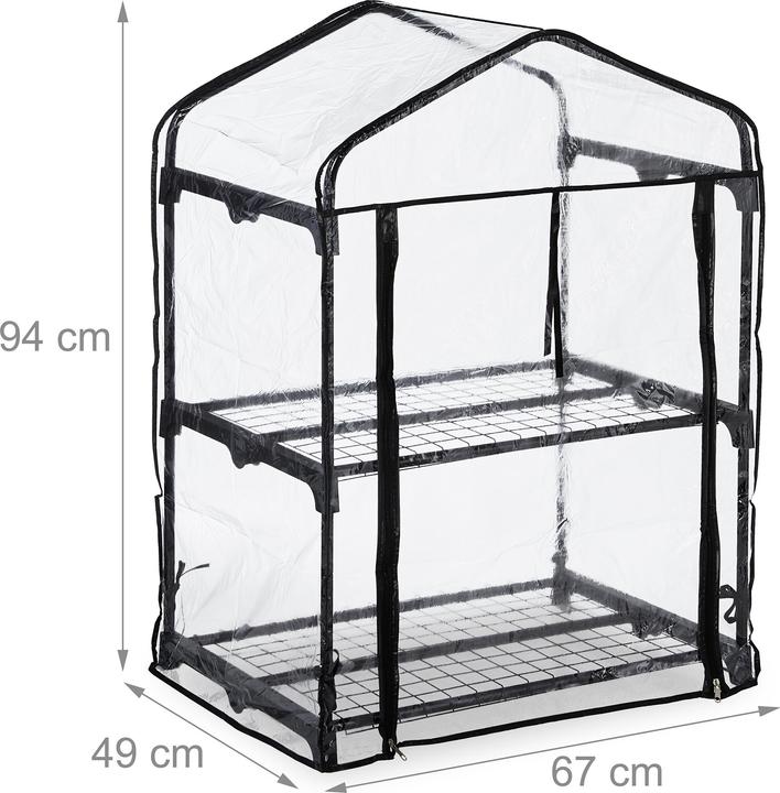 Image du produit Relaxdays Serre de balcon