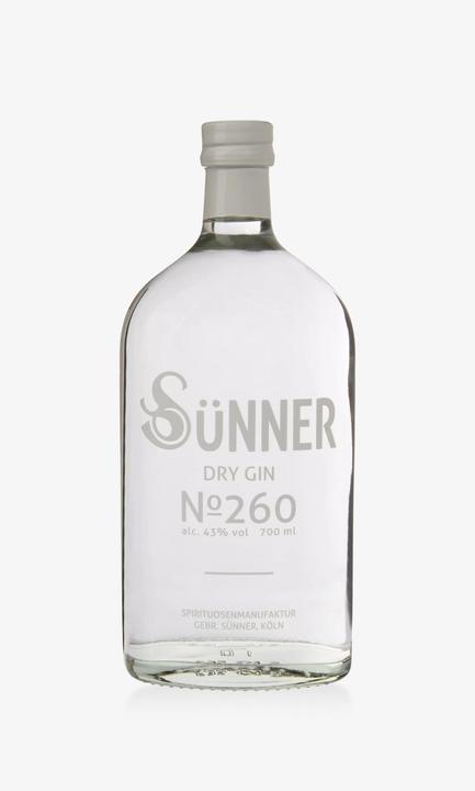 Produktbild Sünner Dry Gin No. 260 (1 x 70 cl)