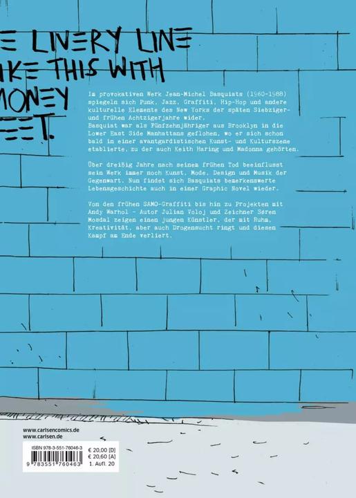 Produktbild Basquiat (Deutsch, Julian Voloj, 2020)