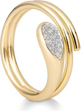 Produktbild Breuning RING - BRILL. 0,094 Ct. H/si (61, 750/18 K Gold)
