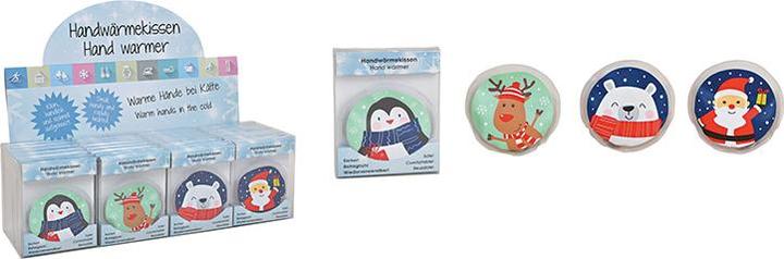 Produktbild G. Wurm Taschenwärmer Nikolaus, Pinguine, Elch, Bär, assortiert
