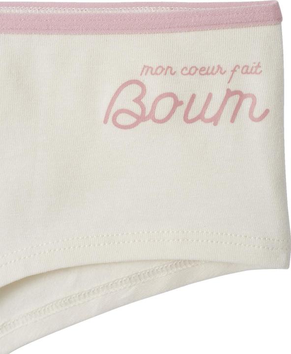 Image du produit Vertbaudet 7er-Pack Mädchen Shortys, Herzen Oeko-Tex (104, paquet de 7)