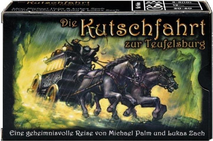 Produktbild ADL61018 - Kutschfahrt zur Teufelsburg - Kartenspiel, für 3-8 Spieler, ab 12 Jahren (Deutsch, Französisch, Italienisch, Englisch, Spanisch)