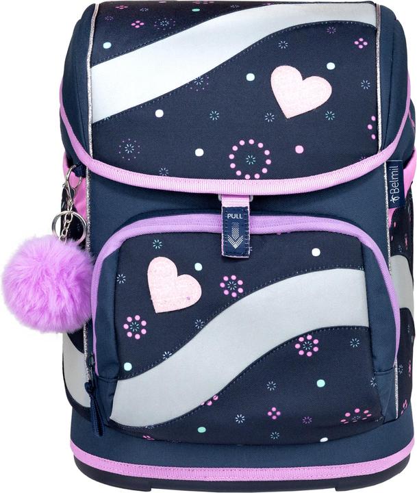 Actual product image Belmil SMARTY Schulrucksack-Set Flowers (20 l)