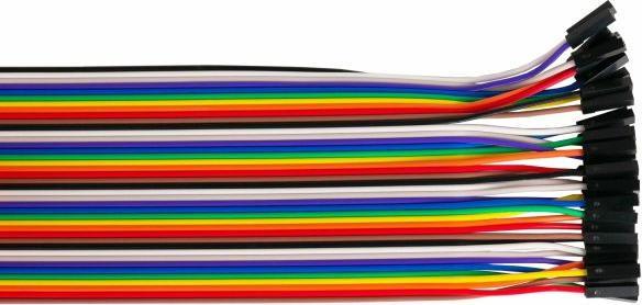 Produktbild Kabelmeister Jumper Wire 40-Pin trennbare Adern für Arduino, Raspberry Pi etc., Stecker an Buchse