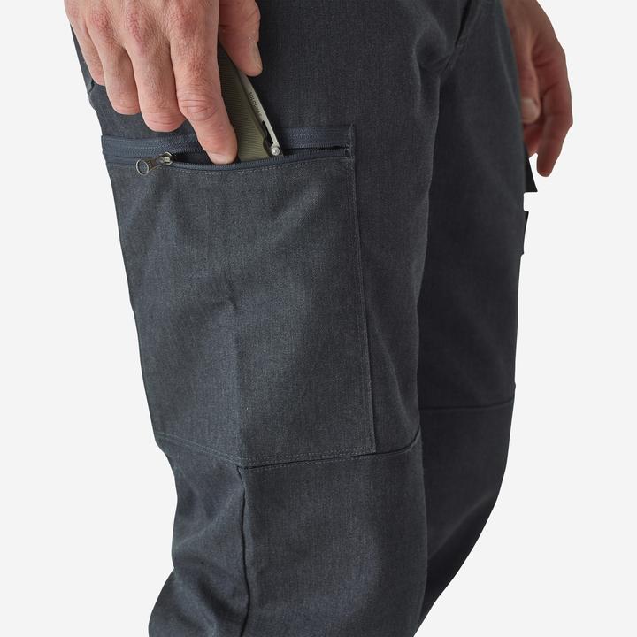 Actual product image Solognac Trousers Steppe 300 Regular grey (XXL)