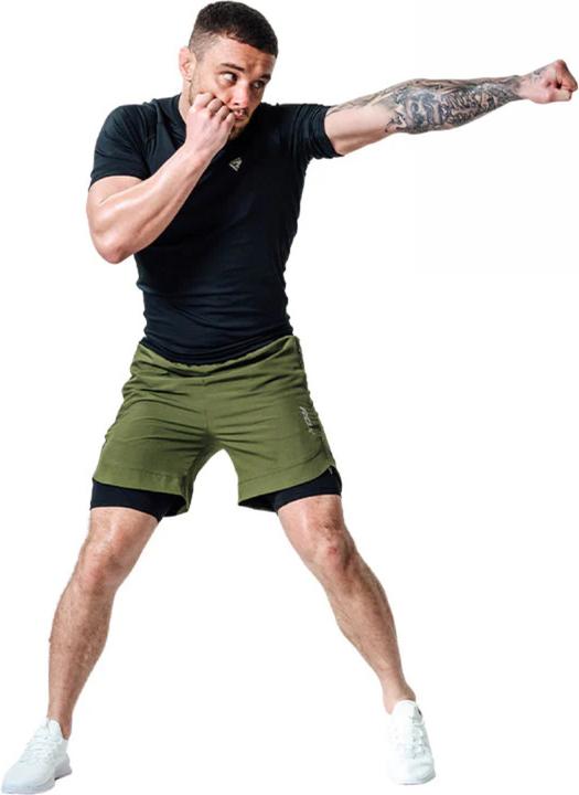 Immagine prodotto Rdx Shorts Mma T16 Vert Armée/Noir-Xl (XL)