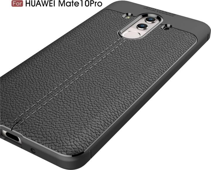 Actual product image Screenguard Huawei Mate 10 Pro Sleeve Leather Design TPU Cover (Mate 10 Pro)