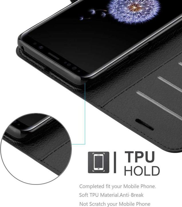 Produktbild Cadorabo Book mit Standfunktion Cover (Samsung Galaxy S9)