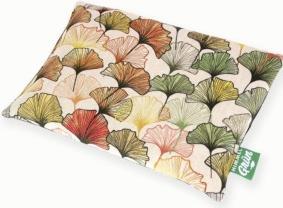Immagine prodotto Himmelgrün Cuscino Cherry Pit 30x20cm Foglie di Ginkgo (30 x 20 cm)