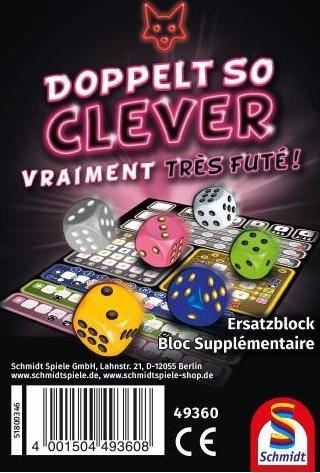 Produktbild Schmidt Spiele Ganz schön clever - Zusatzblock (Deutsch)