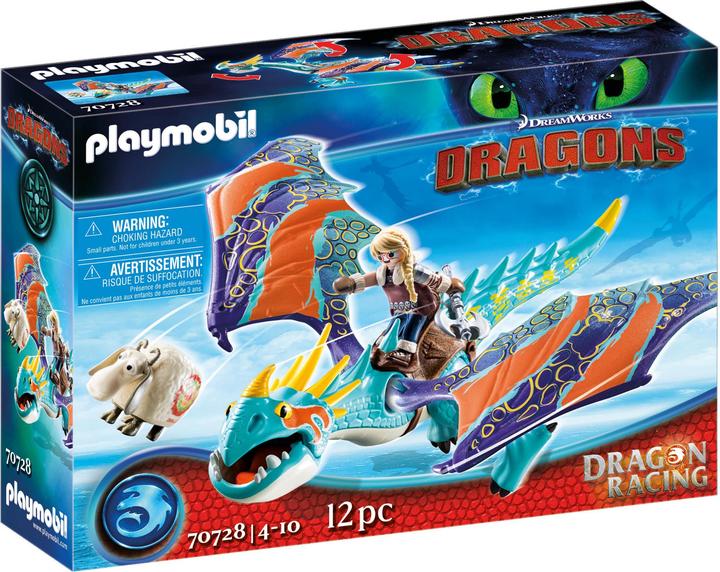 Image du produit Playmobil Dragon Racing : Astrid et Sturmpfeil (70728, Dragons Playmobil)