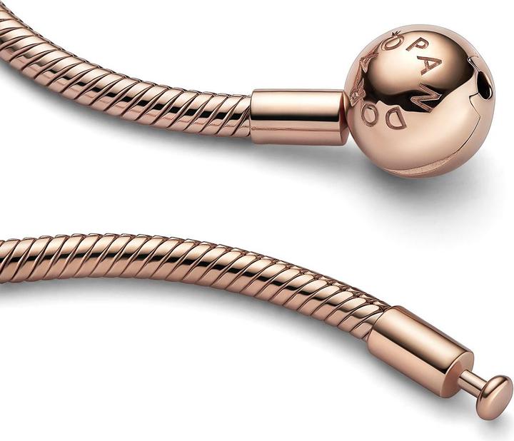 Immagine prodotto Pandora Collana Moments Snakes (Metallo, placcato oro rosa, 42 cm)