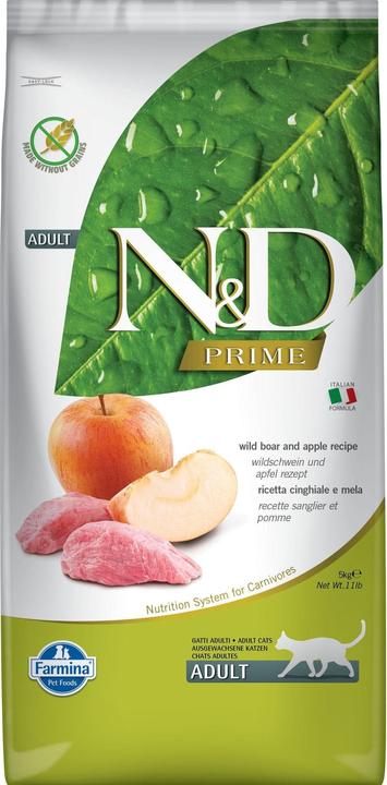 Image du produit Farmina Feline Adult Sanglier & Pomme (5kg) (Adulte, 1 pcs, 5000 g)