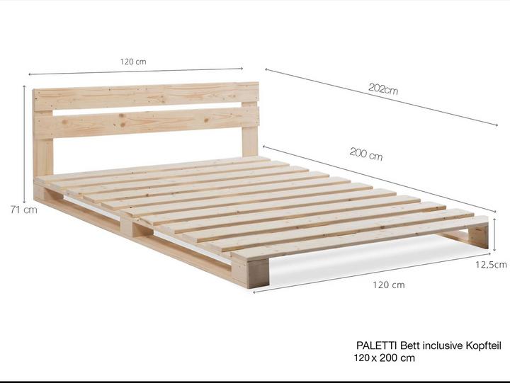 Image du produit Möbel-Eins Paletti (120 x 200 cm)