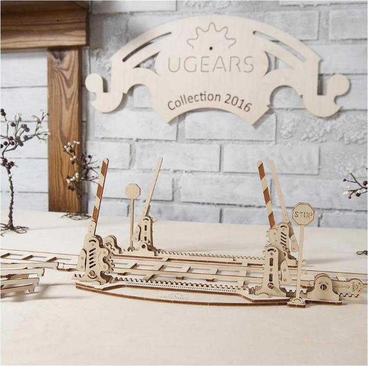 Image du produit Ugears Rails + passage à niveau 196 pièces