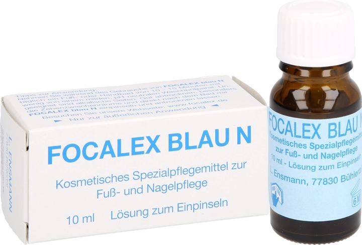 Produktbild L. Ensmann Focalex blau Antimykotische Spezial-Lösung (Fussbad, 10 ml)