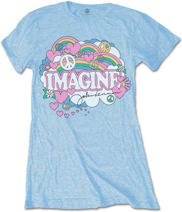 John Lennon Rainbows, Love & Peace (Girlie)