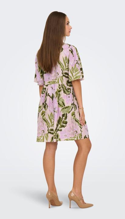 Produktbild JdY Normal geschnitten U-Ausschnitt Voluminöser Armschnitt Kurzes Kleid Kleid (XL)