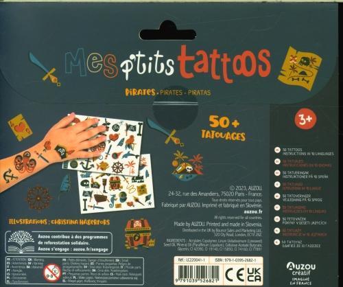 Actual product image Auzou France Pirates : mes p'tits tattoos : Pirates