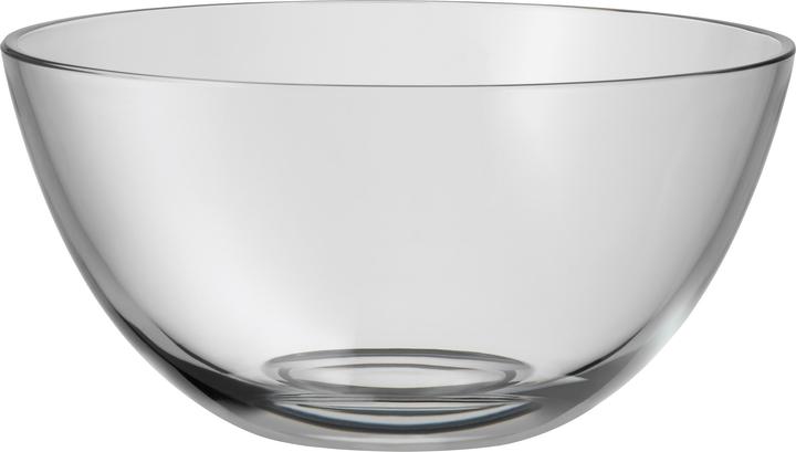 Produktbild WMF Salatschüssel Set mit Salatbesteck 25cm Taverno Glas Edelstahl 18/10 poliert (23.50 cm, 2.50 l, 3 x)