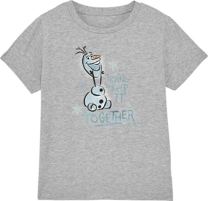 Actual product image Disney Frozen Childrens/Kids Trying To Keep It Together Olaf T-Shirt (152, 158)