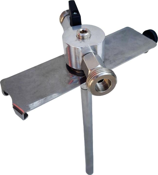 Actual product image Ich-zapfe 5 Liter Bierfass Adapter, hochwertige Metallausführung mit Bierabstellhahn