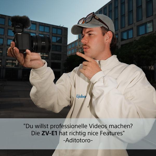 Immagine prodotto Sony ZV-E1 (28 - 60 mm, 12.10 Mpx, Full frame / FX)