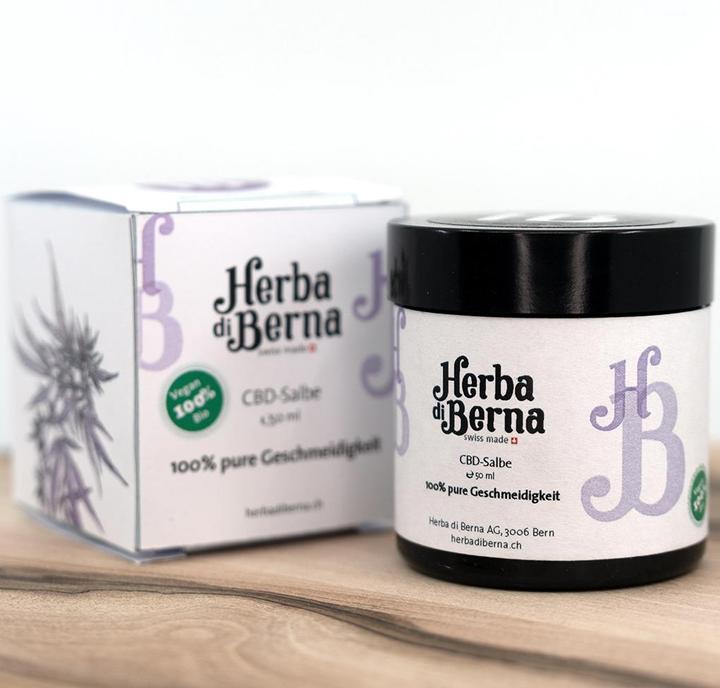 Produktbild Herba di Berna CBD-Salbe (Körpercreme, 50 ml)