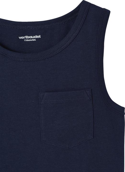 Image du produit Vertbaudet Lot de 2 débardeurs garçon, palmiers (92)