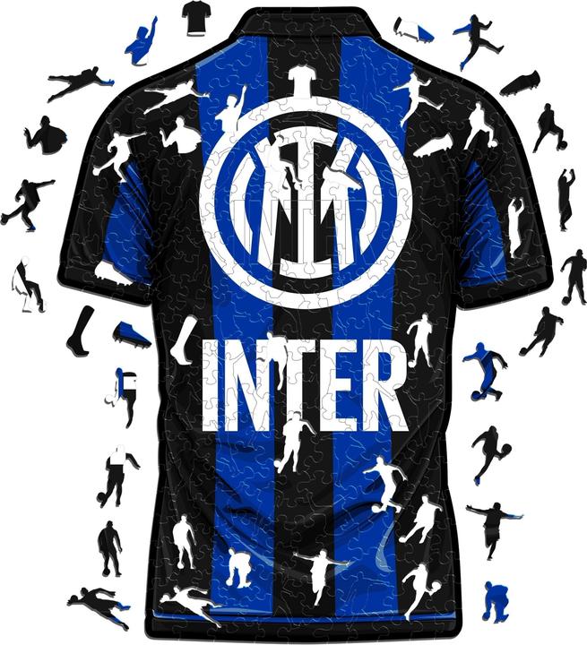 Produktbild Iconic FC Inter Mailand - Trikot - Holz Puzzle Grösse M (270 Teile) (270 Teile)