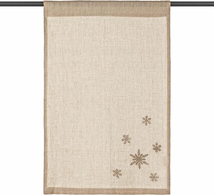 Produktbild Loberon Scheibengardine Ruspi leinen (70 x 45 cm)