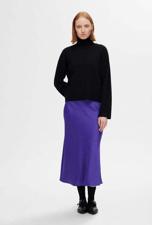 Actual product image Selected Femme Satin Midi Skirt (36)