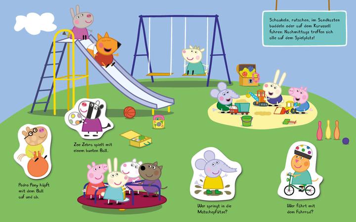 Image du produit Peppa Pig Magnet-Spiel-Buch (Allemand, 2022)