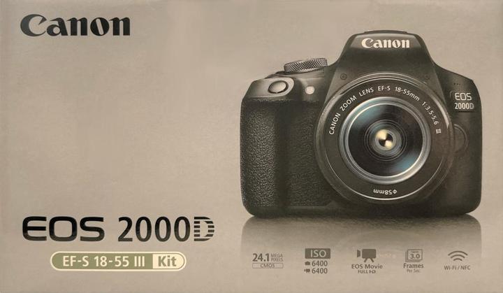 Image du produit Canon EOS 2000D - (EU) (18 - 55 mm, 24.10 Mpx, APS-C / DX)