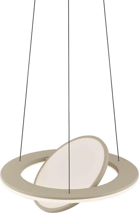 Image du produit Hell Haley LED Suspension à intensité variable 2x réglable en hauteur CCT +FB Sand 20657/2-13