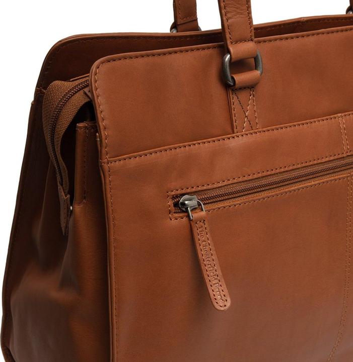 Actual product image The Chesterfield Brand Fidenza leather shoulder bag 40 cm laptop compartment (20 l)