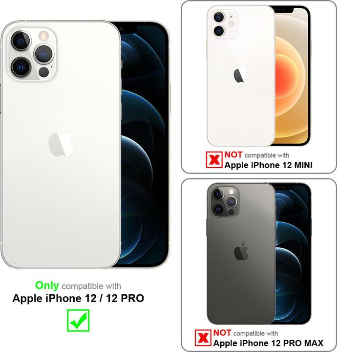 Immagine prodotto Cadorabo Copertura della cassa del silicone liquido TPU (Apple iPhone 12, Realme 12 Pro+)