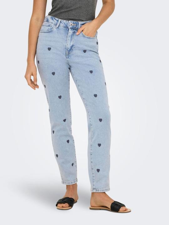Actual product image Only Gerade geschnitten Hohe Taille Jeans Straight-Fit jeans (27)