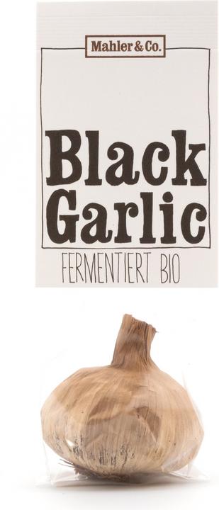 Actual product image Mahler & Co. Black Garlic fermented black garlic (20 g)