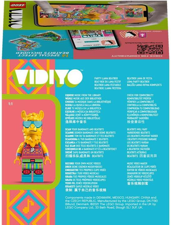 Produktbild LEGO Party Llama BeatBox (43105, LEGO Vidiyo)