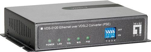 Actual product image LevelOne VDS-0120: Media Convert. RJ45-DSL (Media converter)