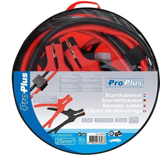 Actual product image ProPlus Jumper cables with overvoltage protection (350 A)