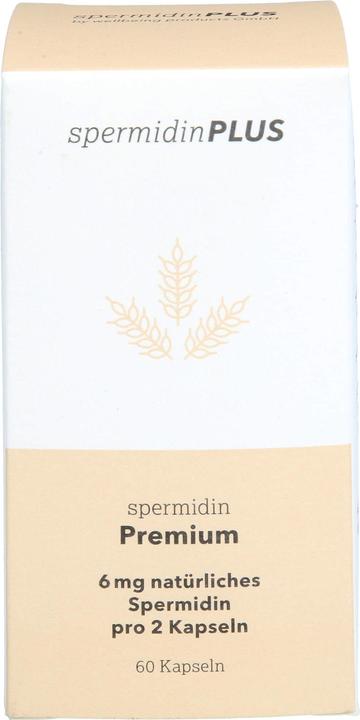 Produktbild SpermidinPlus Spermidin Premium (60 Stück, Kapseln)