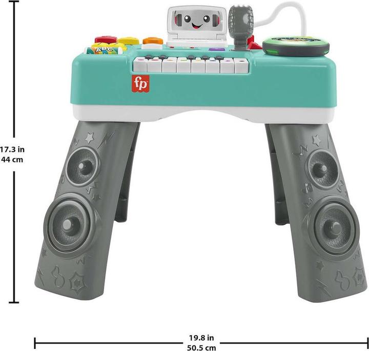Image du produit Mattel Fisher Price Educational Music Table DJ for 6+ months HRB61