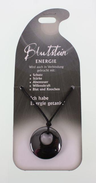 Actual product image Roost Necklace energy G213 blood stone (Bloodstone)